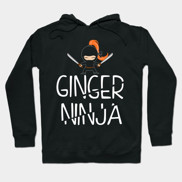 Ginger Ninja Hoodie by KsuAnn